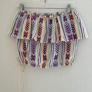 Jens Pirate Booty tube top // multi colored // small